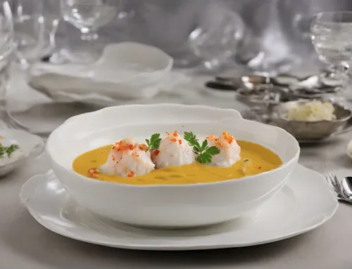 Crema de rape y carabineros