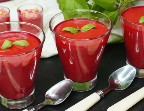 Salmorejo de remolacha